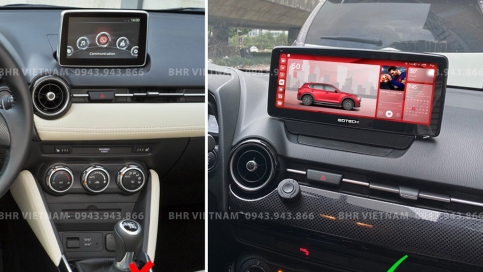Màn hình DVD Android xe Mazda 2 2015 - nay | Gotech Mazda Pro